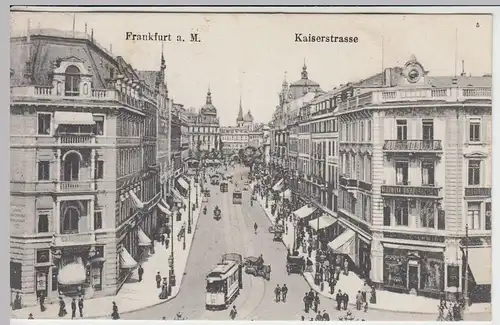 (43647) AK Frankfurt am Main, Kaiserstraße 1908