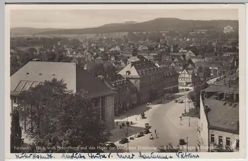 (43634) Foto AK Bayreuth, Haus der Deutschen Erziehung 1941