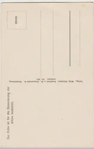 (43437) AK Würzburg, Stift Haug, Inneres, vor 1945