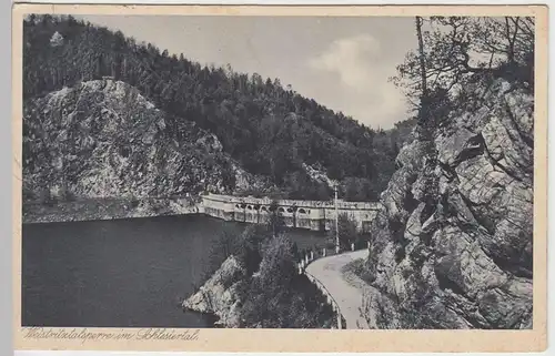 (43332) AK Weistritz-Talsperre, Jezioro Bystrzyckie, Schlesien 1935