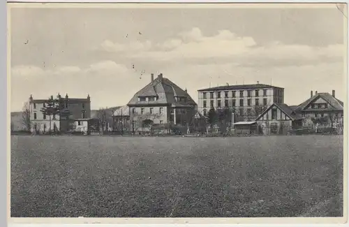 (43317) AK Teichwolframsdorf, Ortsansicht mit Erholungsheim 1938