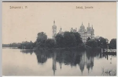 (43292) AK Schwerin, Schloss, vor 1945