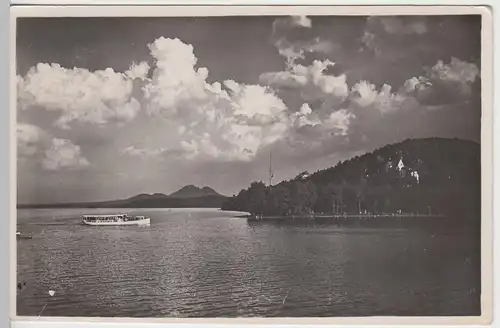 (43092) Foto AK Hirschberg am See, Doksy, Thammühl, Stare Splavy 1943