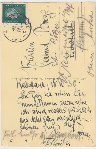 (42949) AK Kallstadt, Rheinl.-Pfalz, Naturweinhaus Henninger 1930