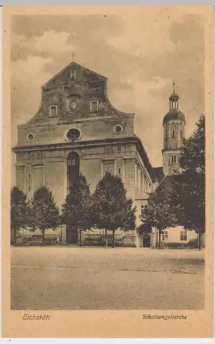 (42885) AK Eichstätt, Schutzengelkirche, vor 1945