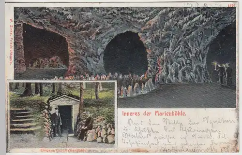 (42779) AK Friedrichroda, Marienglashöhle, Inneres 1905