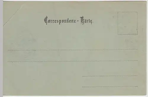 (42770) AK Gruß aus Feldkirch, Mondscheinkarte, Panorama, bis um 1905