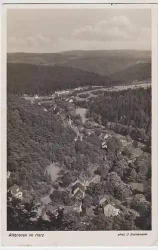 (42714) Foto AK Altenbrak, Thale, Harz, Panorama 1939