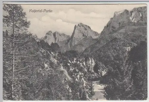 (42700) AK Kaisertal i. Tirol, vor 1945