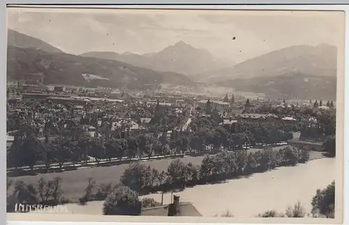 (42371) Foto AK Innsbruck, Stadtansicht, vor 1945