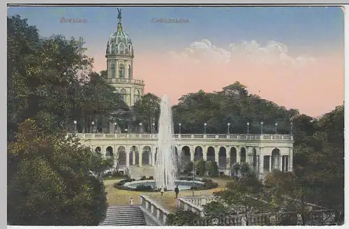 (42204) AK Breslau, Wroclaw, Liebichshöhe, vor 1945