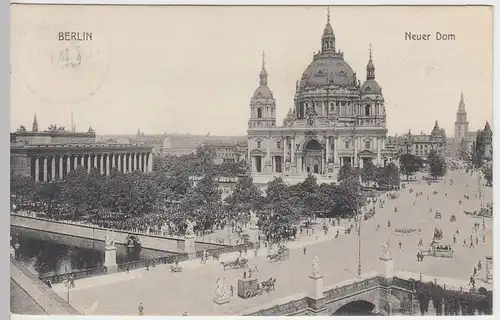 (42132) AK Berlin, Neuer Dom 1910