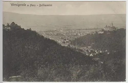 (42001) AK Wernigerode, Bollhasental 1914