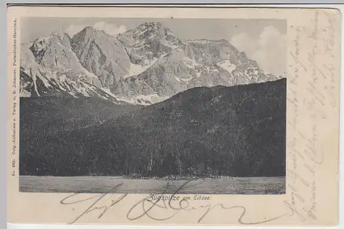 (41883) AK Zugspitze am Eibsee, 1904