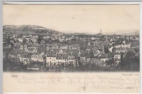 (41763) AK Jena, Panorama, 1904