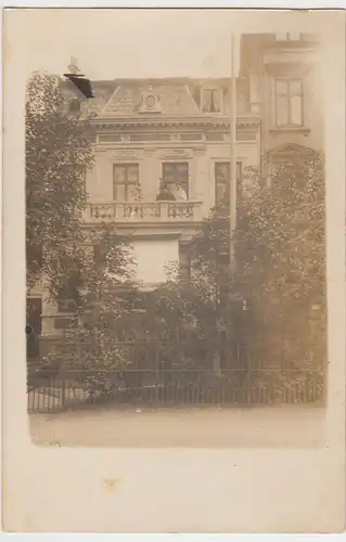 (41681) Foto AK Wohnhaus, Villa, Hamburg 1912