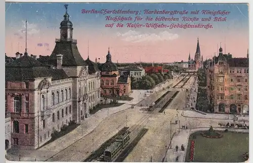 (41635) AK Berlin-Charlottenburg, Hardenbergstraße, 1921
