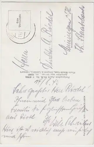 (41451) Foto AK Imst, Totale gg. Muttekopf, 1940