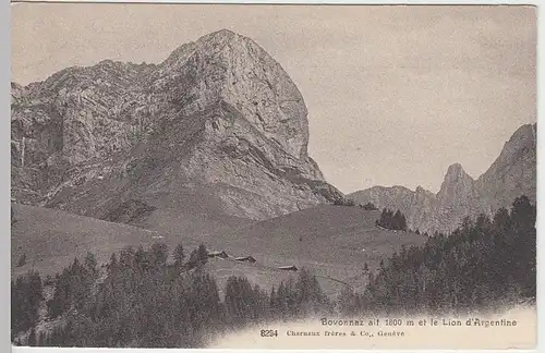 (41406) AK Bovonne (Bovonnaz) m. L'Argentine, vor 1945