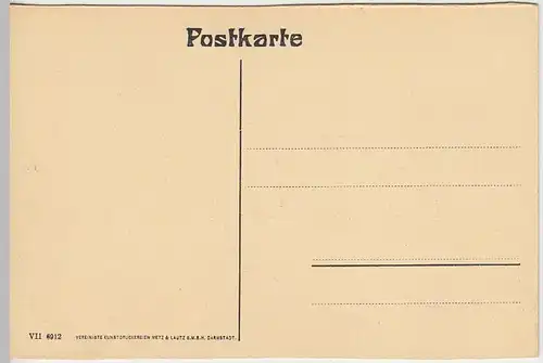 (41120) AK Freiburg i.Br., Friedrichsbrücke, aus Leporello, vor 1945