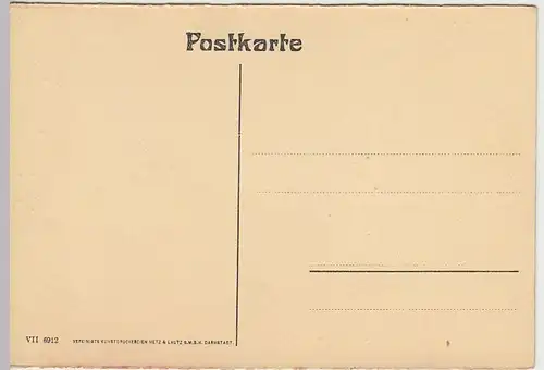 (41118) AK Freiburg i.Br., Friedrichsbrücke, aus Leporello, vor 1945