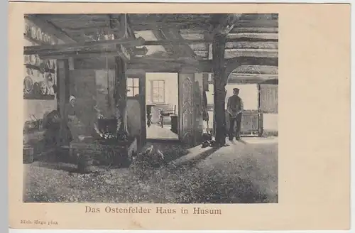 (41108) Künstler AK Rich. Hagen: Husum, Ostenfelder Haus, vor 1945