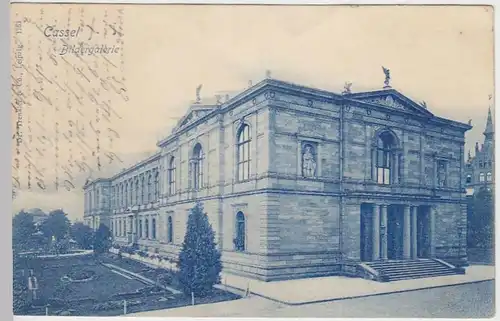 (41102) AK Kassel, Bildergalerie, 1899