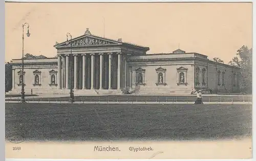 (40981) AK München, Glyptothek, um 1906