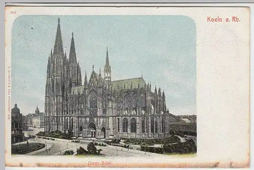 (40920) AK Köln, Dom, 1905