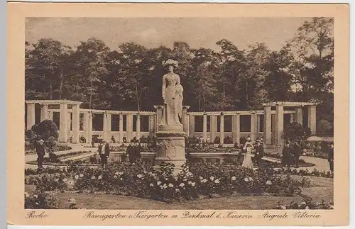 (40873) AK Berlin, Rosengarten i. Tiergarten, Kaiserin Aug. Viktoria, vor 1945