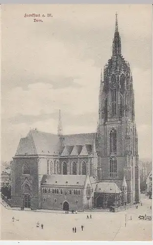 (40856) AK Frankfurt a.M., Dom, vor 1945