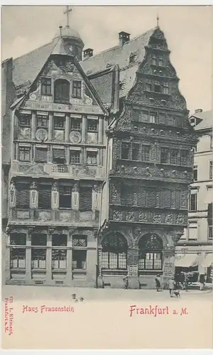 (40851) AK Frankfurt a.M., Haus Frauenstein, vor 1905