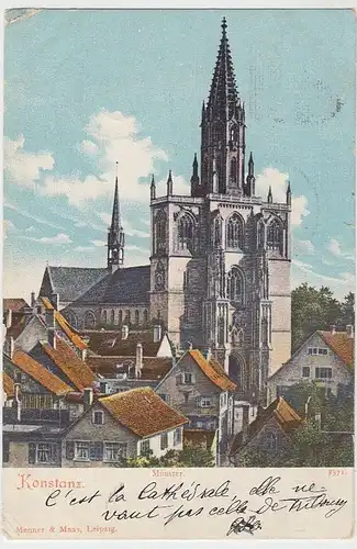 (40836) AK Konstanz, Münster, 1903