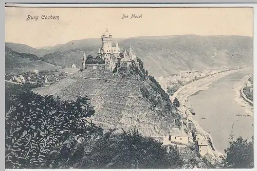 (40692) AK Burg Cochem, 1911