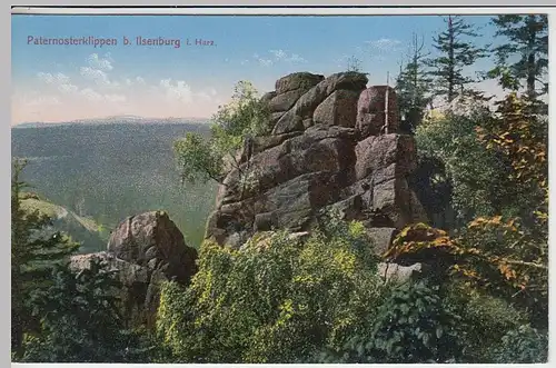 (40608) AK Paternosterklippen bei Ilsenburg, vor 1945