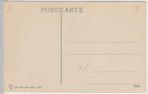 (40549) AK Metz, Nymphe auf der Esplanade, 1908