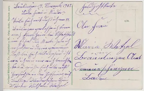 (40538) AK Metz, Felsenbäder, 1915