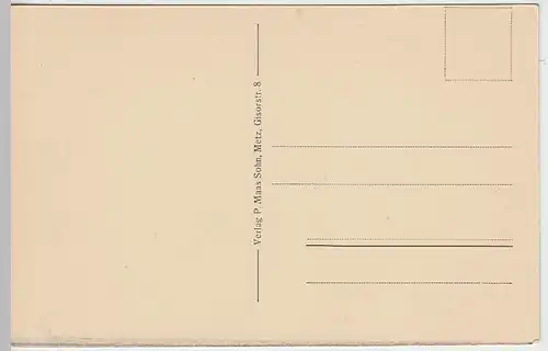 (40513) AK Metz, Marschall Ney-Denkmal, vor 1945