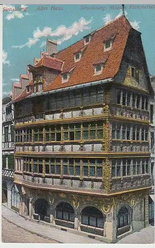 (40500) AK Straßburg, Strasbourg, Kammerzellhaus, vor 1945