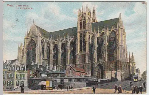 (40495) AK Metz, Kathedrale, 1908