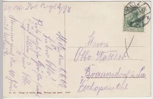 (40481) AK Metz, Blick nach St. Quentin, 1909