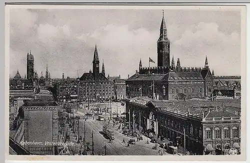 (40410) AK Kopenhagen, Kobenhavn, Vesterbrogade, 1933