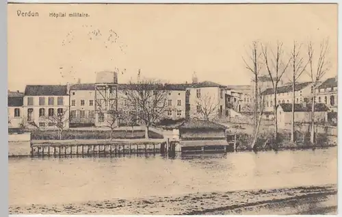 (40393) AK Verdun, Militärhospital, Feldpost 1916