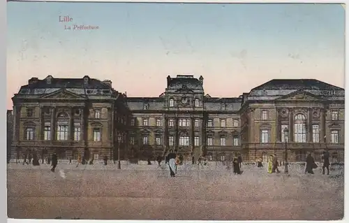 (40391) AK Lille, La Préfecture, Feldpost 1915