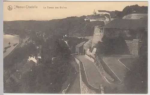 (40384) AK Namur-Citadelle, Le Tienne des Biches, Feldpost 1915