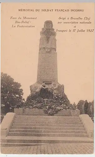 (40377) AK Brüssel-Laeken, Monument d. unbekannten franz. Soldaten