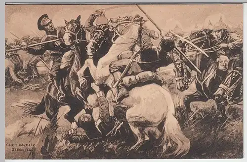 (40236) Künstler AK Patriotika, Sieg bei Wloclawec 1914 / 15