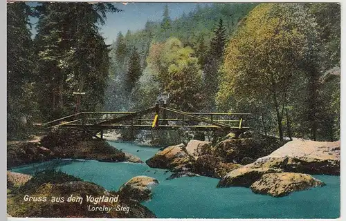 (40178) AK Loreley-Steg, Vogtland, vor 1945