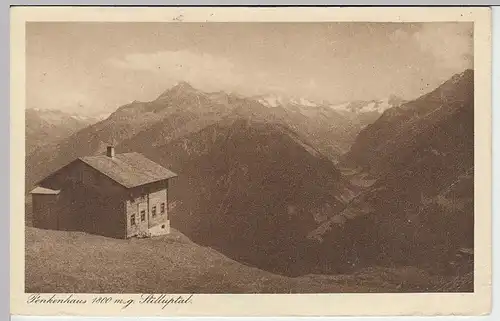 (39780) AK Stilluptal, Zillertaler Alpen, Penkenhaus, 1943