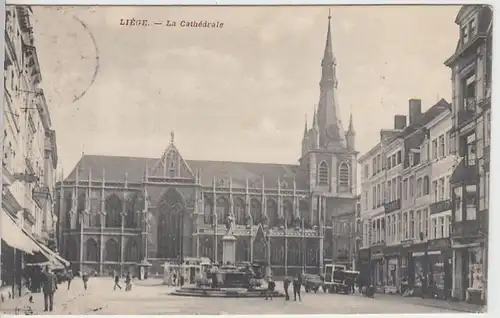 (39681) AK Liège, Lüttich, La Cathédrale, Kathedrale, 1911